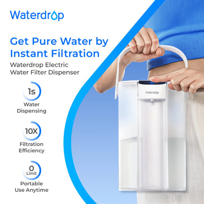 NSF-Certified Electric Water Filter - Removes 99% Lead, PFAS & 30+ Contaminants While Preserving Healthy Minerals | Instant Pure Water Dispenser