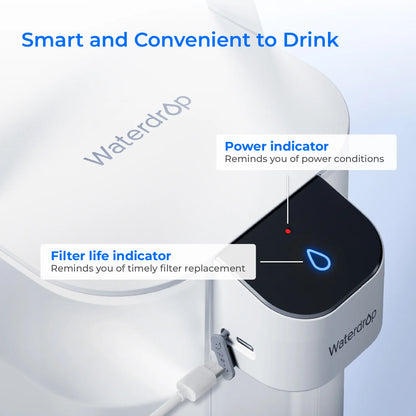 NSF-Certified Electric Water Filter - Removes 99% Lead, PFAS & 30+ Contaminants While Preserving Healthy Minerals | Instant Pure Water Dispenser